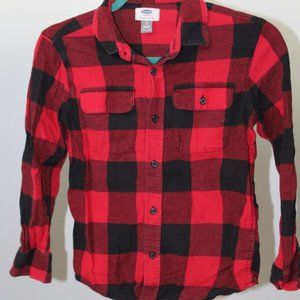 Old Navy Kids Plaid Button-Down